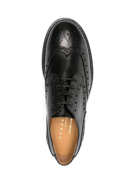 Derby Brogues in nero Henderson Baracco - uomo HENDERSON BARACCO | 84206P2NR